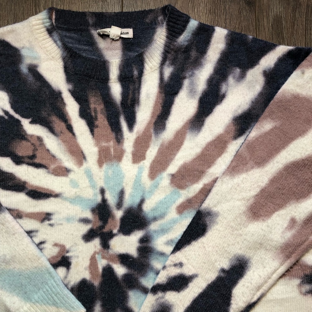 Newbury Kustom Tie-Dye Crewneck Sweater